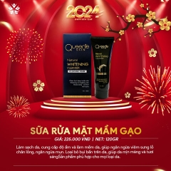 SỮA RỬA MẶT MẦM GẠO 120G - QUEENIE SKIN