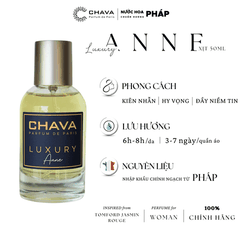COMBO QUÀ TẶNG] 1 NƯỚC HOA LUXURY 50ML + 1 NƯỚC HOA LUXURY 10ML - CHAVA