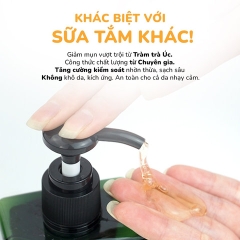 SỮA TẮM TRÀM TRÀ GIẢM MỤN LƯNG VÀ BODY NEOACNES 250ML - NEO ACNES