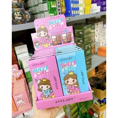 BẢNG PHẤN MÁ, MẮT MÀU MÔI TẠO KHỐI ANYLADAY CÓ DƯƠNG VÀ CỌ - GDN