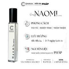 [COMBO QUÀ TẶNG] 1 NƯỚC HOA SIMPLE 10ML + 1 NƯỚC HOA LUXURY 10ML - CHAVA