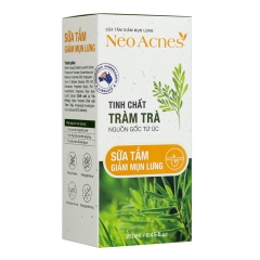 SỮA TẮM TRÀM TRÀ GIẢM MỤN LƯNG VÀ BODY NEOACNES 250ML - NEO ACNES