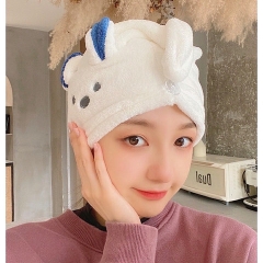KHĂN QUẤN Ủ TÓC SIÊU THẤM, LÀM KHÔ TÓC HÌNH THÚ CUTE - SILVER