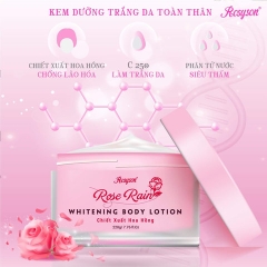 COMBO 2 KEM DƯỠNG TRẮNG DA TOÀN THÂN ROSE RAIN WHITENING BODY LOTION - ROSY