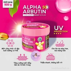 KEM BODY 500G ALPHA ARBUTIN COLLAGEN DƯỠNG TRẮNG DA CHỐNG NẮNG - GDN