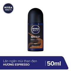 LĂN KHỬ MÙI NIVEA MEN THÁI LAN, THAN HOẠT TÍNH HƯƠNG ESPRESSO - HGS