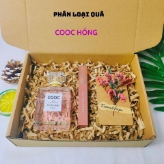 COMBO QUÀ TẶNG NGÀY QUỐC TẾ PHỤ NỮ ) SET SON + NƯỚC HOA COOC 50ML - KIM