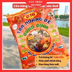 TRÀ HOÀNG ĐẾ (500G) CUNG ĐÌNH HUẾ, TRÀ CUNG ĐÌNH, SẢN PHẨM CUNG ĐÌNH, ĐỆ NHẤT DANH TRÀ TÚI - CTB664