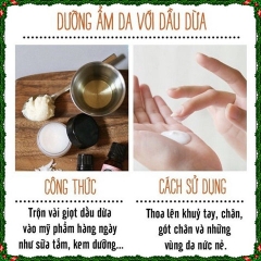 DẦU DỪA VÒI 250ML DƯỠNG DA, DƯỠNG TÓC , LÀM ĐẸP - GDN