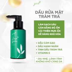 DẦU RỬA MẶT TẨY TRANG TRÀM TRÀ - GUO