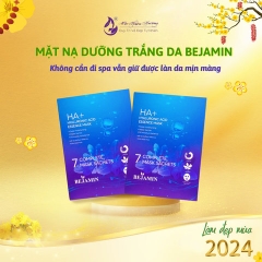 [HỘP] MẶT NẠ DƯỠNG TRẮNG, CẤP ẨM VÀ BỔ SUNG HA CHO DA - MỘC THIÊN HƯƠNG - HỘP 7 MIẾNG