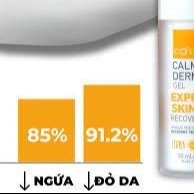 CHAI 30ML CALMING DERMA GEL HỖ TRỢ PHỤC HỒI DA NHANH CHÓNG COSDERM HÀN QUỐC