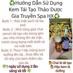 COMBO KEM TRỊ NÁM , KEM DƯỠNG HỔ TRỢ TÁI TẠO DA ĐỐM NÂU, ĐỒI MỒI GIA TRUYỀN - GDN