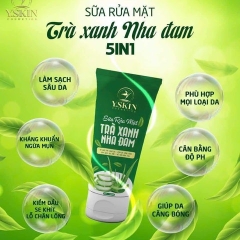 SỮA RỬA MẶT TRÀ XANH NHA ĐAM - YSKIN