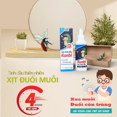 XỊT TINH DẦU ĐUỔI MUỖI VÀ CÔN TRÙNG KUNBI CHAI 100ML 00867 - LADY'S PASSION