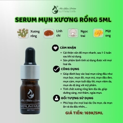 SERUM MỤN XƯƠNG RỒNG KHÔNG BONG, KHÔNG SƯNG 5ML - MỘC THIÊN HƯƠNG