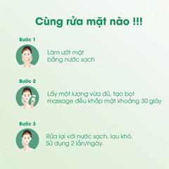 SỮA RỬA MẶT ACNEVIR SANTAFA CHIẾT XUẤT KEO ONG XANH THIÊN NHIÊN, AN TOÀN, DÀNH CHO MỌI LOẠI DA 100GR - SANTAFA