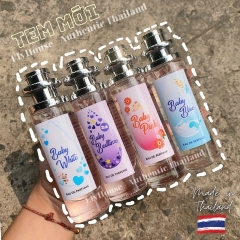 NƯỚC HOA THÁI LAN HƯƠNG PHẤN XỊT THƠM BODY MIST EM BÉ, HƯƠNG XẢ VẢI BABY 35ML - GDN