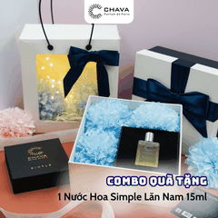 COMBO QUÀ TẶNG] 1 NƯỚC HOA SIMPLE 15ML - CHAVA