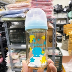 BÌNH SỮA PPSU CHO BÉ BABUU NẮP KHOÉT 240ML 56732 - LADY'S PASSION