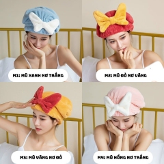 MŨ Ủ KHÔ TÓC SIÊU THẤM HÚT