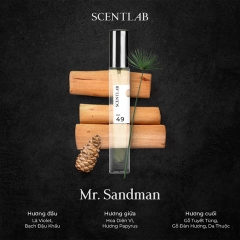 NƯỚC HOA NAM MR SANDMAN NO.49 (30ML) - SCENTLAB