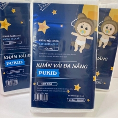 KHĂN VẢI KHÔ ĐA NĂNG PUKID 300G 60620 - LADY'S PASSION