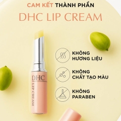 THỎI 1,5G - SON DƯỠNG ẨM GIÚP DƯỠNG ẨM, HỖ TRỢ GIẢM THÂM MÔI LIP CREAM - DHC