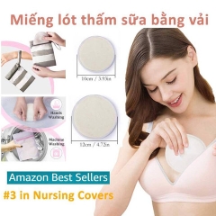 MIẾNG LÓT THẤM SỮA GIẶT ĐƯỢC BABUU HỘP 8 MIẾNG 79198 - LADY'S PASSION