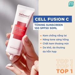 KEM CHỐNG NẮNG NÂNG TÔNG DA HÀN QUỐC - CELL FUSION C
