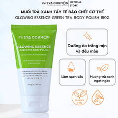 MUỐI TRÀ XANH TẨY TẾ BÀO CHẾT CƠ THỂ, GIÚP SÁNG DA, ĐỀU MÀU FREYA COSMOS GLOWING ESSENCE GREEN TEA BODY POLISH 150GR