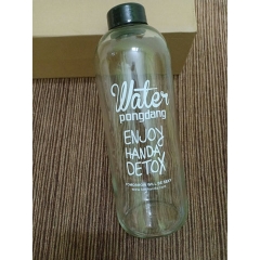 BÌNH NHỰA WATER DETOX 1L KÈM TÚI - SU