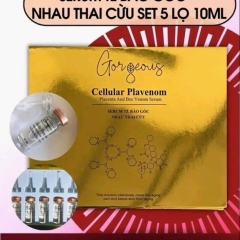 SET 5 LỌ SERUM NHAU THAI CỪU COLLAGEN GORGEOUS KT1