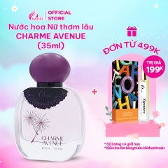 NƯỚC HOA NỮ CHARME AVENUE 35ML LƯU HƯƠNG LÂU HƯƠNG HOA CỎ NHẸ NHÀNG QUYẾN RŨ ĐẬM CHẤT QÚY CÔ THANH LỊCH CHÍNH HÃNG