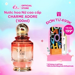 NƯỚC HOA NỮ CHARME ADORE 100ML LƯU HƯƠNG LÂU PHONG CÁCH TỰ TIN, GỢI CẢM, NỮ TÍNH CHÍNH HÃNG