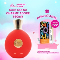 NƯỚC HOA NỮ CHARME ADORE 50ML LƯU HƯƠNG LÂU PHONG CÁCH TỰ TIN, GỢI CẢM, NỮ TÍNH CHÍNH HÃNG