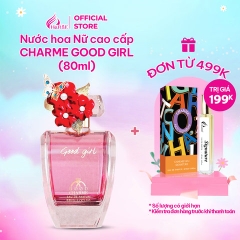 NƯỚC HOA NỮ CAO CẤP GOOD CHARME GOOD GIRL 80ML LƯU HƯƠNG LÂU PHONG CÁCH NHẸ NHÀNG, NGỌT NGÀO, LÔI CUỐN CHÍNH HÃNG