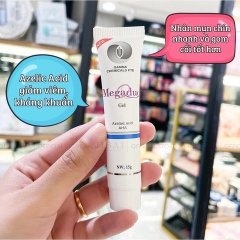 MEGADUO GEL GAMMA CHEMICALS, GEL GIẢM MỤN ẨN VÀ THÂM, GIẢM MỤN ĐẦU ĐEN 15G - GDN