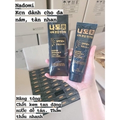KEM CHỐNG NẮNG TRỊ NÁM NADOMI 70ML SPF50 PA+++ NÂNG TONE KHÔNG DÍNH BẾT AD560
