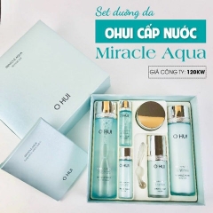 BỘ DƯỠNG DA OHUI DƯỠNG DA CHUYÊN SÂU CHO DA DẦU HỖN HỢP AD56