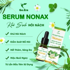 COMBO 10 CHAI KHỬ MÙI CƠ THỂ GIẢM HÔI NÁCH,HÔI TAY, HÔI CHÂN SERUM NONAX 5ML - KYO GO.ERA