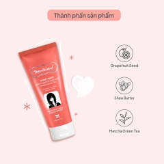 KEM DƯỠNG DA TAY CHIẾT XUẤT BƯỞI & TRÀ XANH HAND CREAM WITH GRAPEFRUIT SEED OIL & MATCHA GREEN TEA TEENILICIOUS (TUÝP/60G)