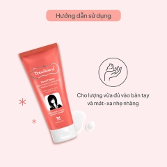 KEM DƯỠNG DA TAY CHIẾT XUẤT BƯỞI & TRÀ XANH HAND CREAM WITH GRAPEFRUIT SEED OIL & MATCHA GREEN TEA TEENILICIOUS (TUÝP/60G)