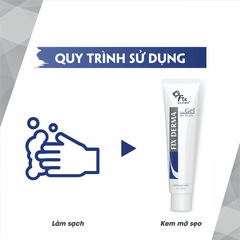 GEL LÀM MỜ SẸO SCAR GEL -FIXDERMA DO MỤN, BỎNG, RẠN DA, VẾT THƯƠNG (TUÝP 15ML)