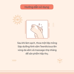 KEM DƯỠNG HÌNH XĂM - TEENILICIOUS 50G