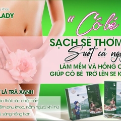COMBO HỘP 6 VIÊN ĐẶT PHỤ KHOA LÀM HỒNG SE KHÍT CÔ BÉ VÀ 1 CHAI DUNG DỊCH VỆ SINH [ TẶNG 1 CHAI NƯỚC SÚC MIỆNG]- HANA COSMETIC
