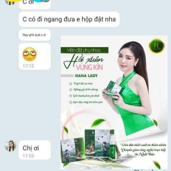 COMBO HỘP 6 VIÊN ĐẶT PHỤ KHOA LÀM HỒNG SE KHÍT CÔ BÉ VÀ 1 CHAI DUNG DỊCH VỆ SINH [ TẶNG 1 CHAI NƯỚC SÚC MIỆNG]- HANA COSMETIC