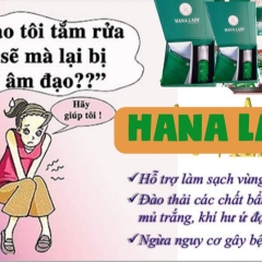 COMBO HỘP 6 VIÊN ĐẶT PHỤ KHOA LÀM HỒNG SE KHÍT CÔ BÉ VÀ 1 CHAI DUNG DỊCH VỆ SINH [ TẶNG 1 CHAI NƯỚC SÚC MIỆNG]- HANA COSMETIC