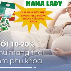 COMBO HỘP 6 VIÊN ĐẶT PHỤ KHOA LÀM HỒNG SE KHÍT CÔ BÉ VÀ 1 CHAI DUNG DỊCH VỆ SINH [ TẶNG 1 CHAI NƯỚC SÚC MIỆNG]- HANA COSMETIC