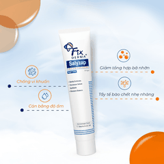 GEL GIẢM MỤN, NGĂN NGỪA HÌNH THÀNH NHÂN MỤN MỚI SALYZAP NIGHT TIME- FIXDERMA TUÝP 20G
